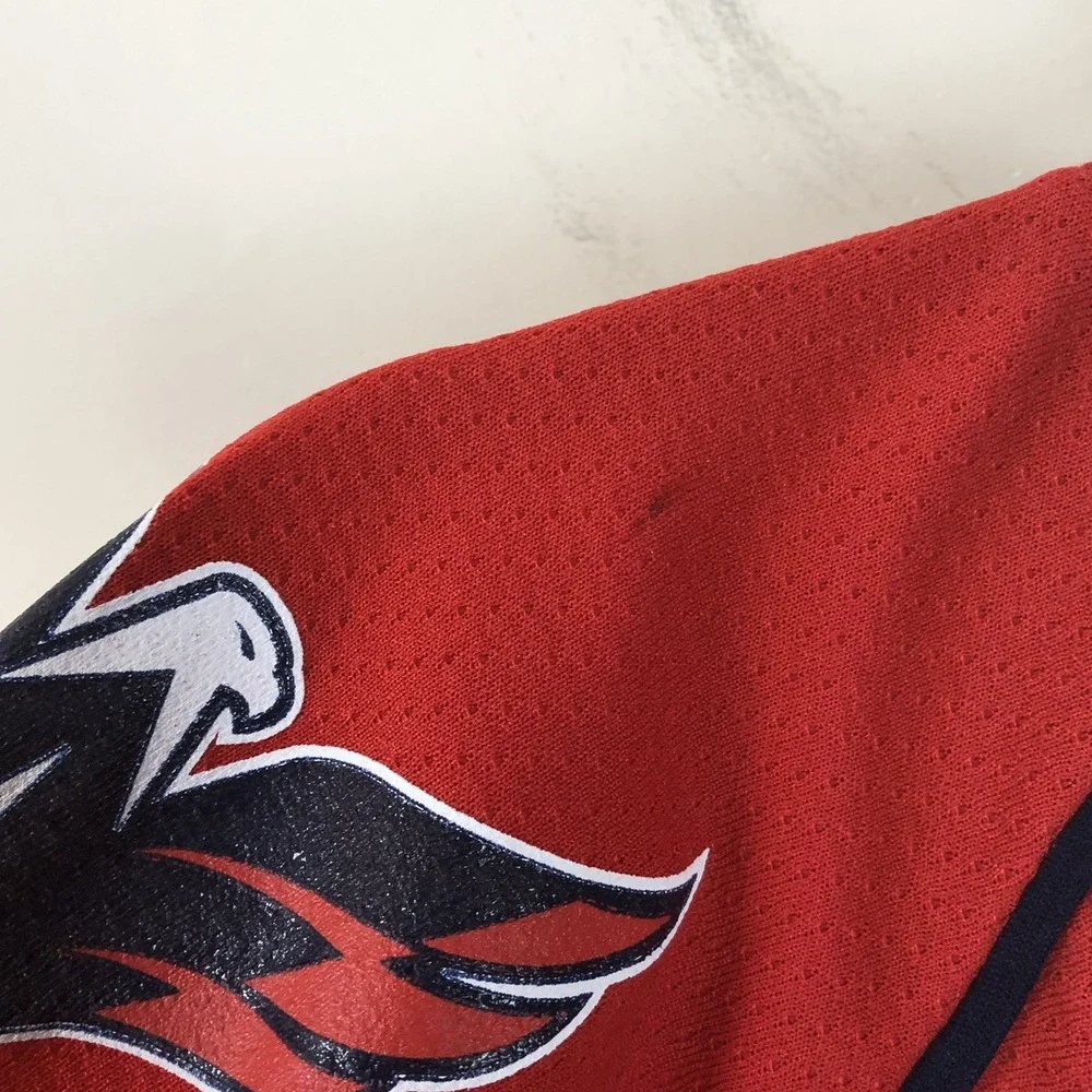 Reebok Premier NHL Washington Capitals Backstrom #19 Hockey Jersey Youth S/M Red